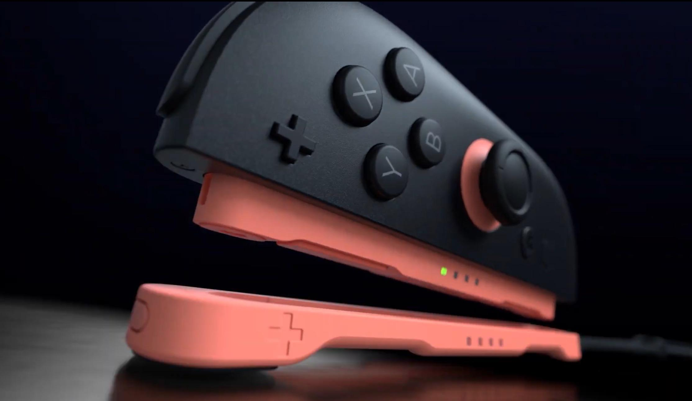 Die neuen Nintendo Switch 2 Joy-Con Controller mit verbessertem Design.